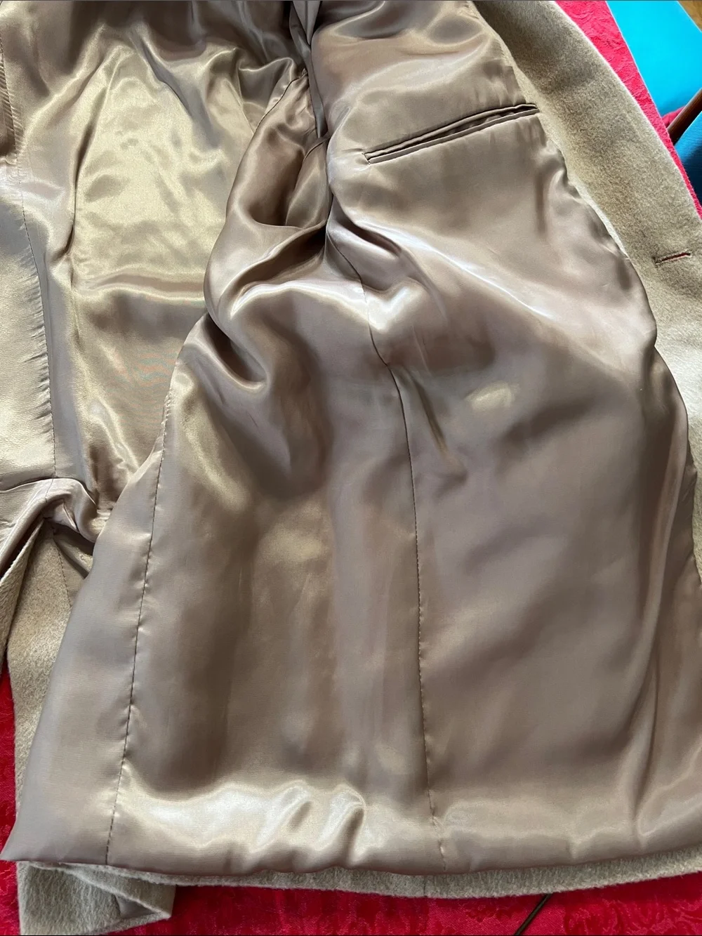 Jos. A. Bank Men’s 48 Portly Tan 100% Camel Hair Sport Coat Blazer